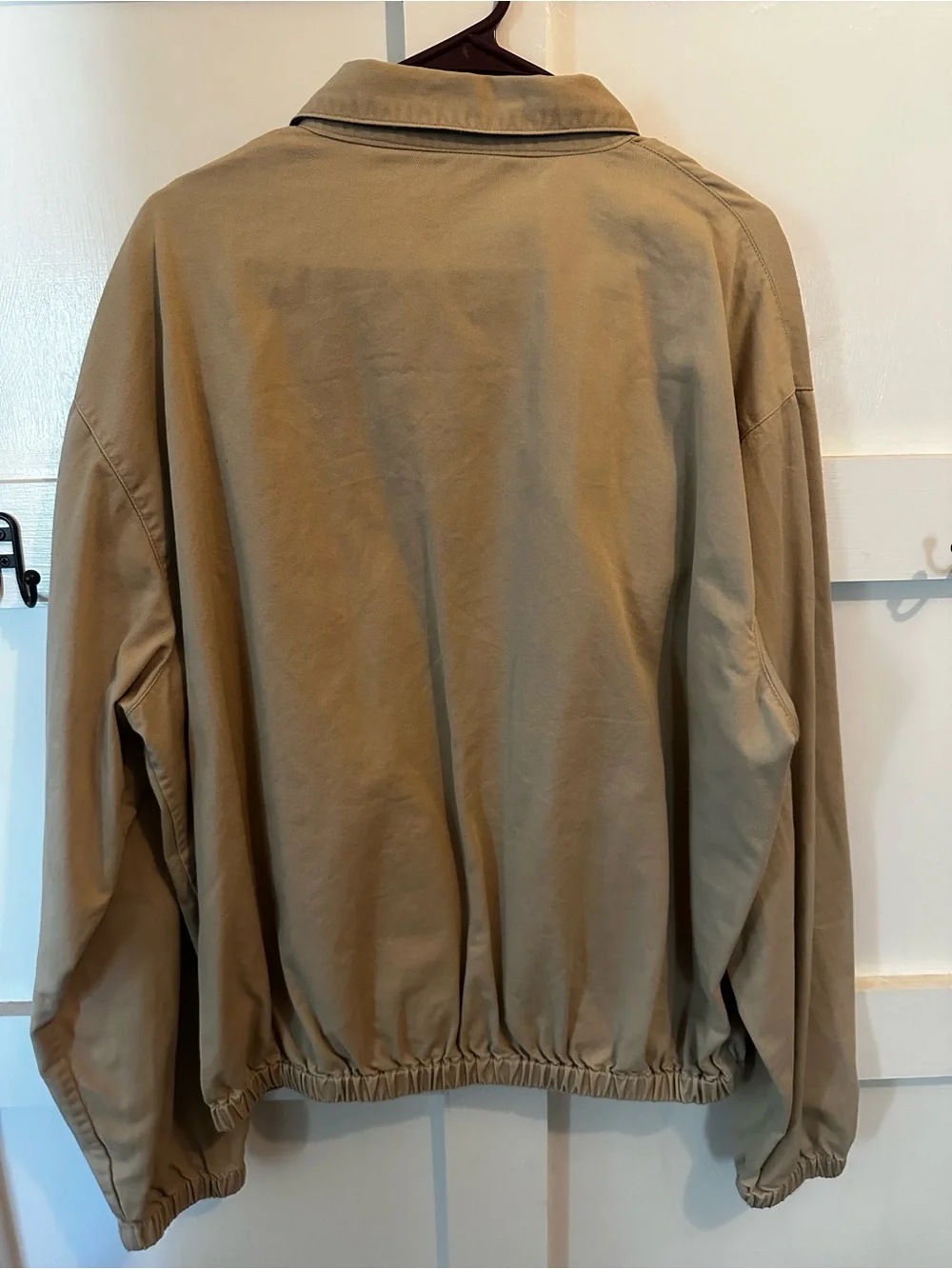 Ralph Lauren Tan Zip-Front Lightweight Jacket